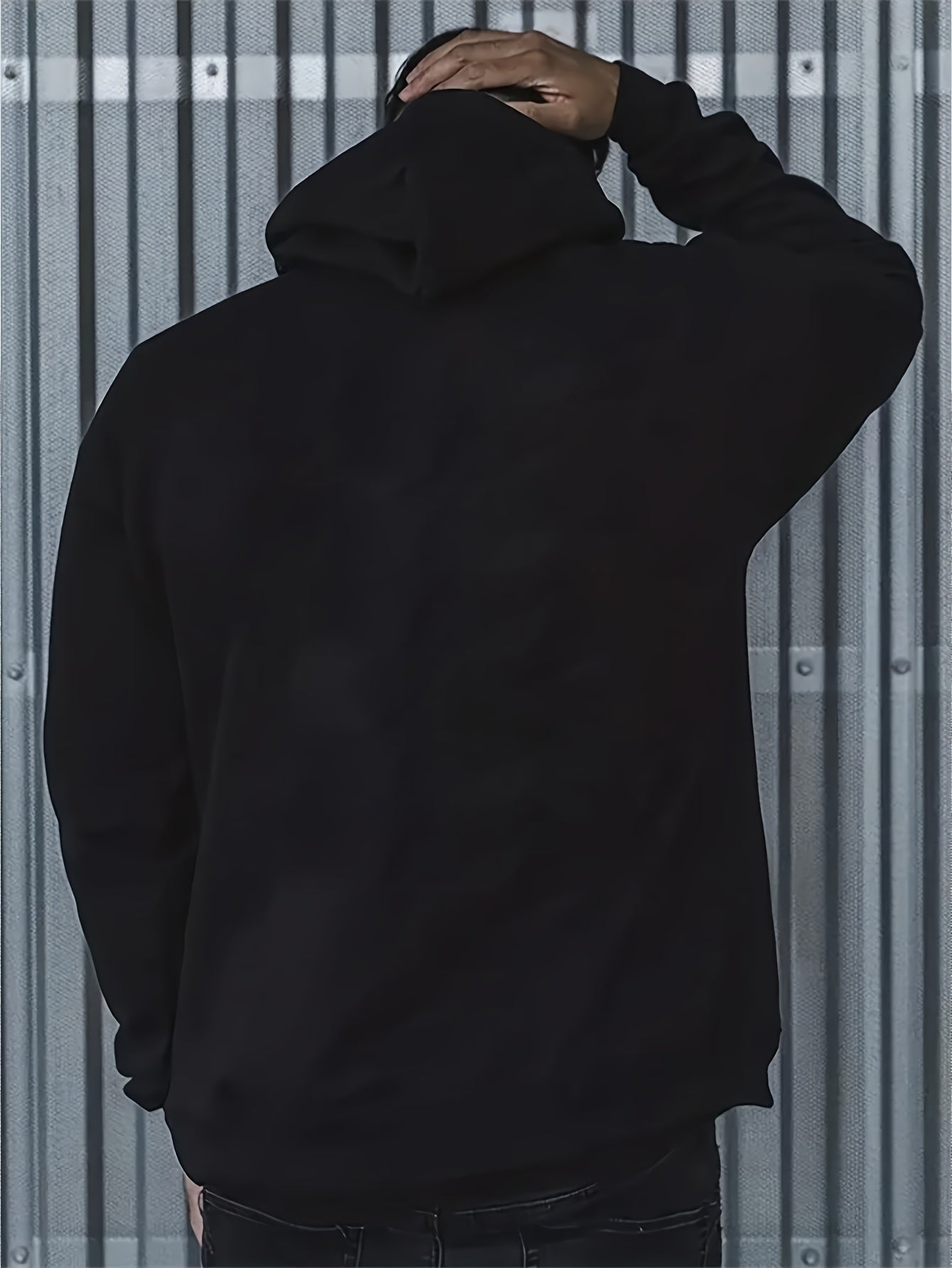 Men’s Sun, Moon & Stars Hoodie – Creative Floral Print, Casual Fashion Pullover