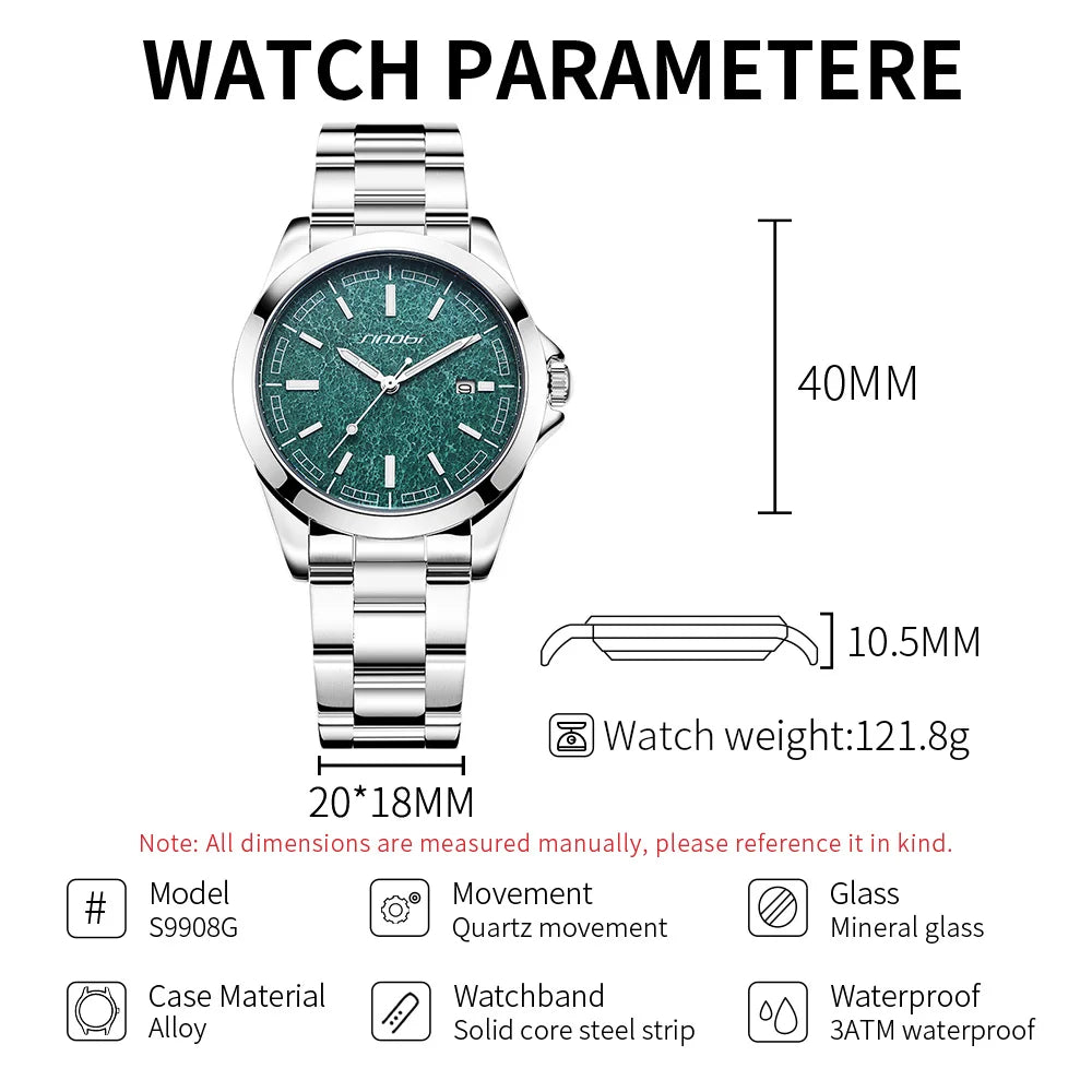 Luxury Men's Fashion Watch – Custom Quartz Timepiece, Stylish & Elegant Design