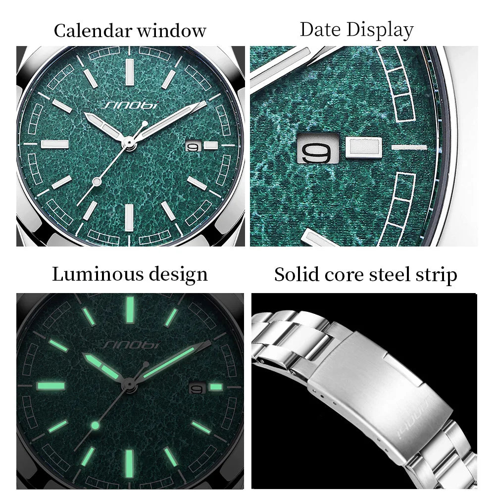 Luxury Men's Fashion Watch – Custom Quartz Timepiece, Stylish & Elegant Design