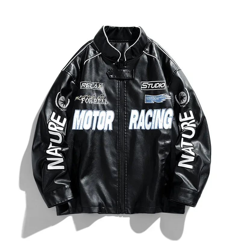 Men’s Leather Jacket – Trendy Autumn/Winter Fashion, High-Quality, Comfortable, Multi-Functional Outerwear