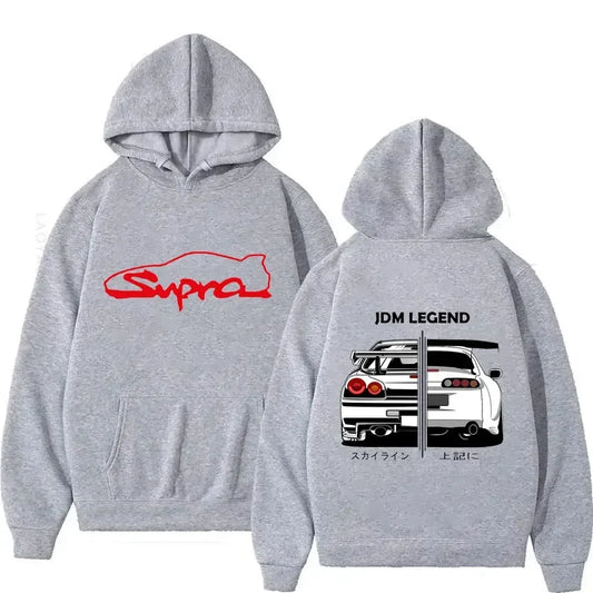 Unisex F40 Car Pattern Sweater – Fall/Winter Fashion, Comfortable & Warm, Matching Men’s and Women’s Style