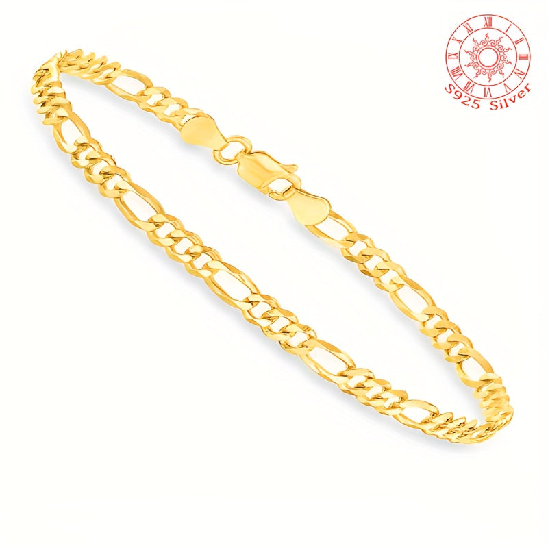 Italian Ferrero Bracelet – 925 Sterling Silver, Hypoallergenic Unisex Jewelry Gift for Any Occasion