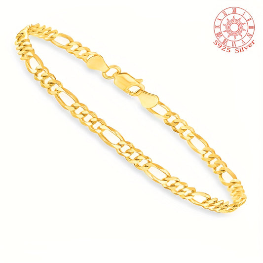 Italian Ferrero Bracelet – 925 Sterling Silver, Hypoallergenic Unisex Jewelry Gift for Any Occasion