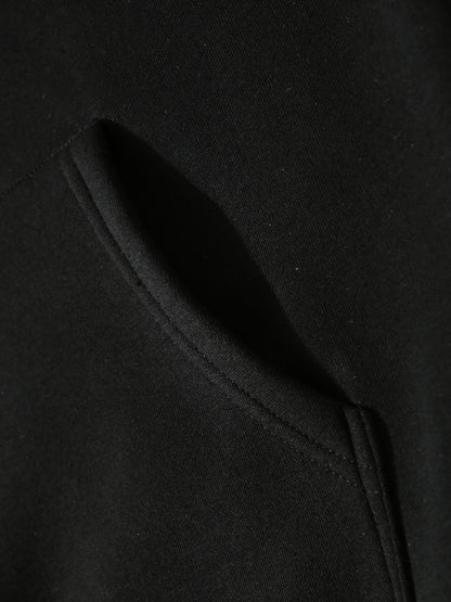 Men’s Ace of Spades Fleece Hoodie – Intricate Pattern, Fall & Winter Fashion, Comfortable Everyday Wear